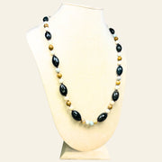 Black Agate and Hematite 