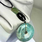 Amazonite, labradorite smoky quartz gemstones