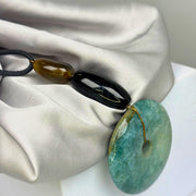 Amazonite & tiger’s eye stones Necklace