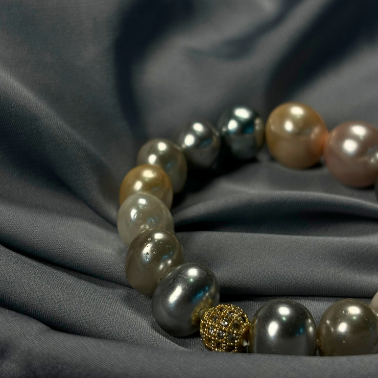 bracelet_natural+pearl+shell+beautiful+gold+golden+grey+white+brown+genuine+pure+wedding+jewellery+Annutra