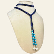 deep_navy_seeds_beads_blue_onyx_waterfall_ani_tarnish_white pearl_handcrafted_necklace