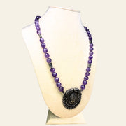 Amethyst Festive Necklace