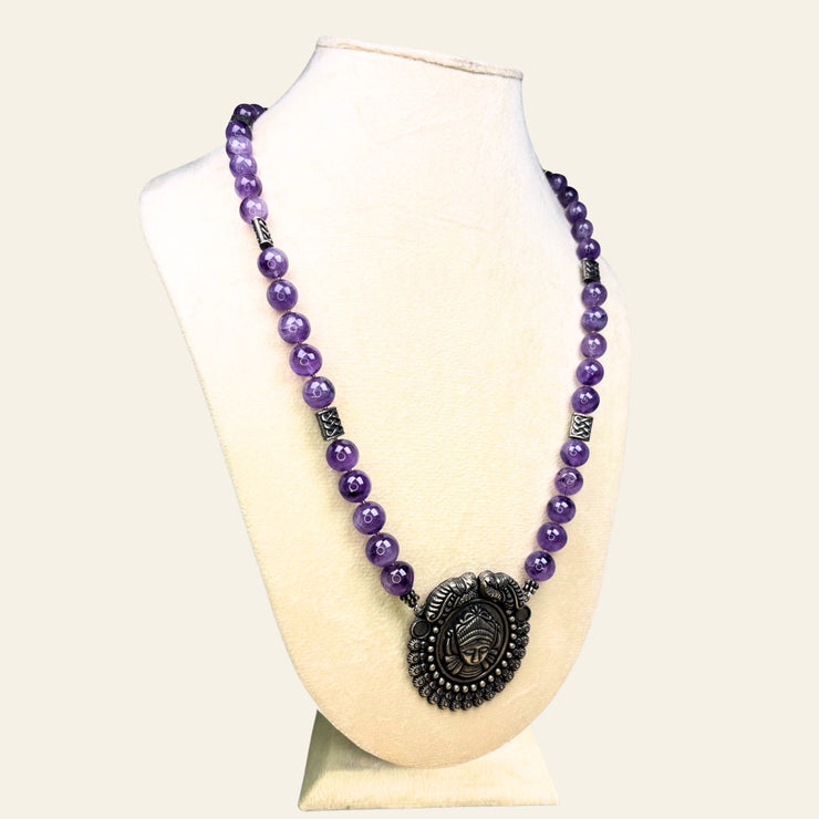 Amethyst Festive Necklace