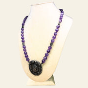 Amethyst Festive Necklace