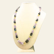 Amethyst and Tourmaline Necklace