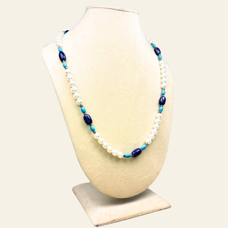 Pearl and Lapis Lazuli