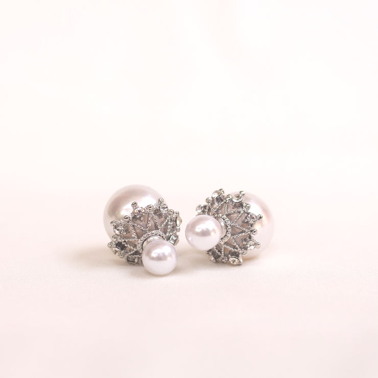 shell_pearl_silver_earring_round_mix_metal_annutra