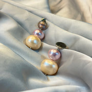 shell + pearl + earring + golden + silver + grey + cream + Pink + anti tarnish + pure + chic + casual + formal + wedding + INR + 650 + under 1000 + Annutra