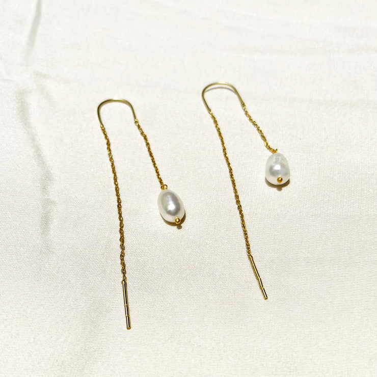 pearl_baroque_thread_brass_golden_cream_earring_cheap_best_gift_annutra