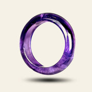 Purple ring_clarity_genuine_amethyst_peace_protect_calm_intuitions_spiritual