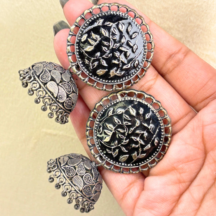 german silver_earrings_annutra_fazeen