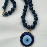 evileye_sunstone_blue_energy_happy_positive_necklace_annutra