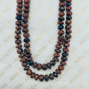 obsidian_red_black_necklace_diamond cut_protect_calm_stability_annutra