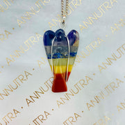 7 chakra_Angel_blue_red_brown_yellow_pink_indigo_purple_pendant_peace_stability_annutra