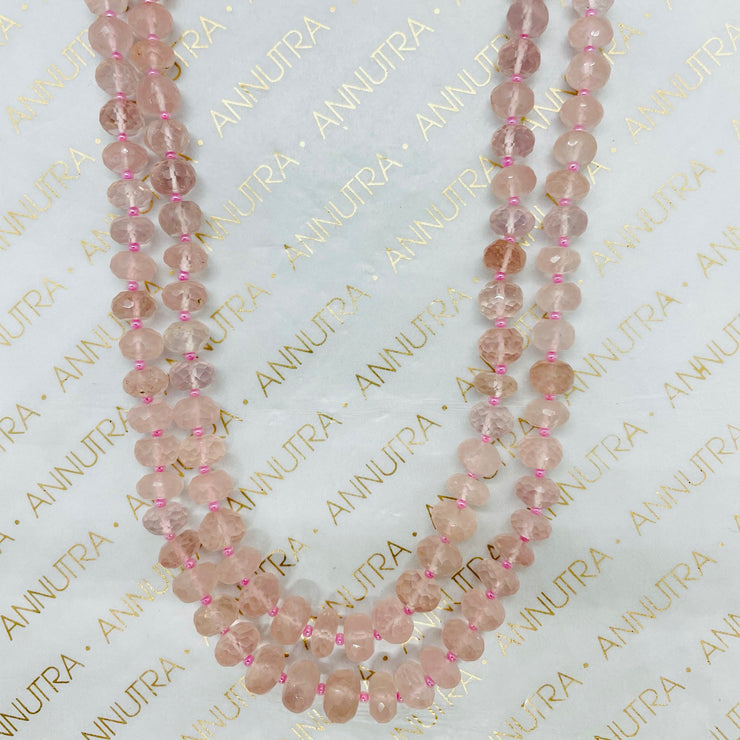 rose_quartz_pink_necklace_love_relation_peace_passion_diamond cut_annutra