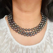 black_pearl_necklace_choker_dori_genuine_expensive_cheap_good_price_elegant_gift_pretty_classy_annutra_layer_3_triple