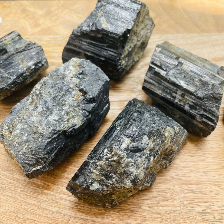 Raw Tourmaline stones